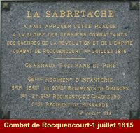 plaque sabretache